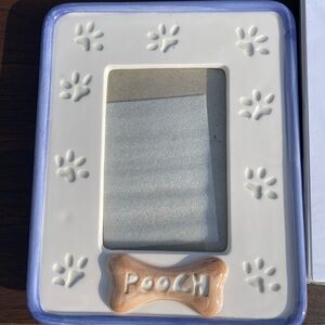 Dog picture frame